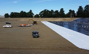 Frost Protection Pond Lining & Underlay (300gsm Geotextile)